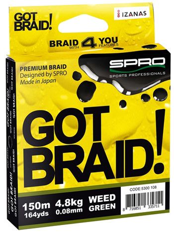 Spro Got Braid - 0.13 mm - 150 meter