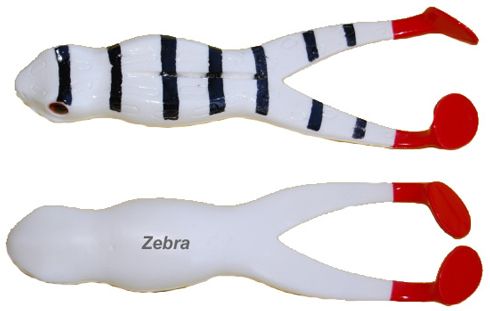 Tournament Baits kikker - 15 cm - zebra