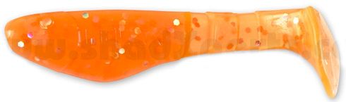 Relax Kopyto - 5 cm - clear fluo orange glitter