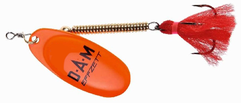 DAM Effzett Shallow Runner - 9.5 cm - fluo orange
