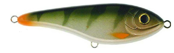 Strike Pro Buster Jerk Shallow - 15 cm - natural perch