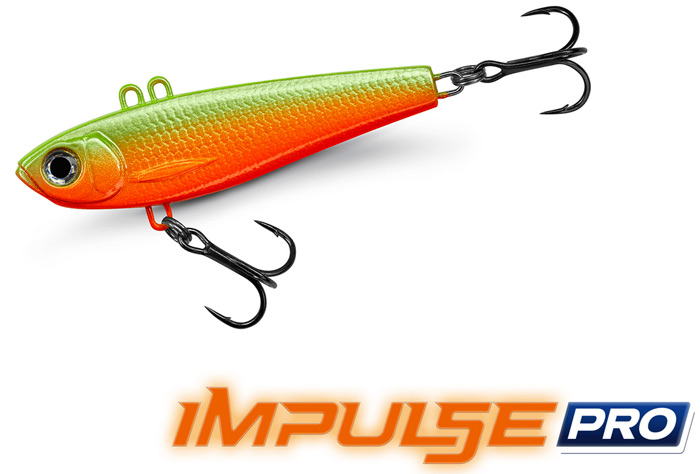 SpinMad Impulse Pro - 5 cm - green orange