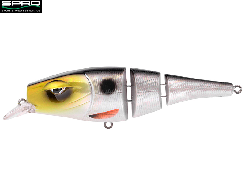 Spro Pikefighter Triple Jointed SL - 11 cm - UV silverfish