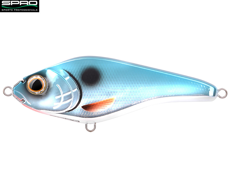 Spro rapper - 12.8 cm - UV bluefish