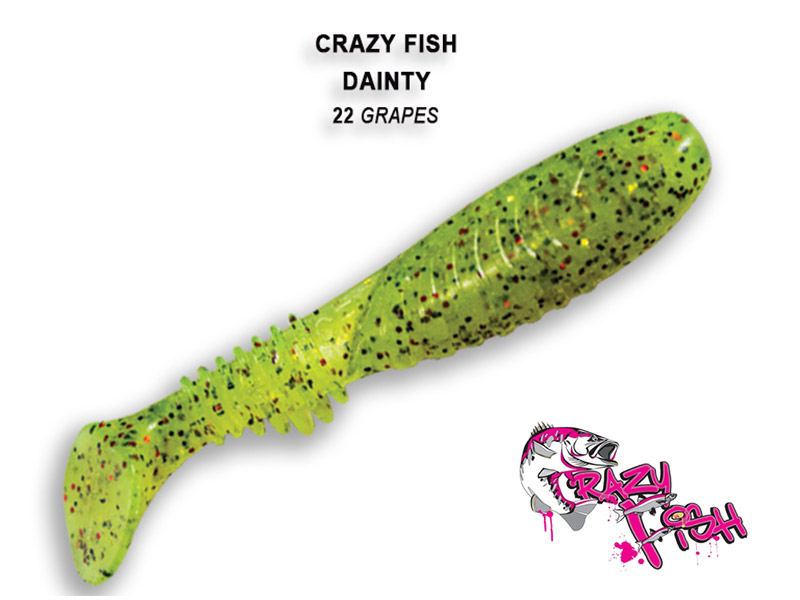 Crazy Fish Dainty - 8.5 cm - 22 - grapes