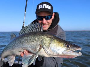 snoekbaars vissen dood aas vangst