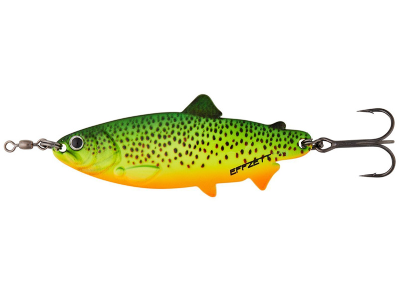 DAM Effzett Trout Spoon - 5 cm - fire trout UV