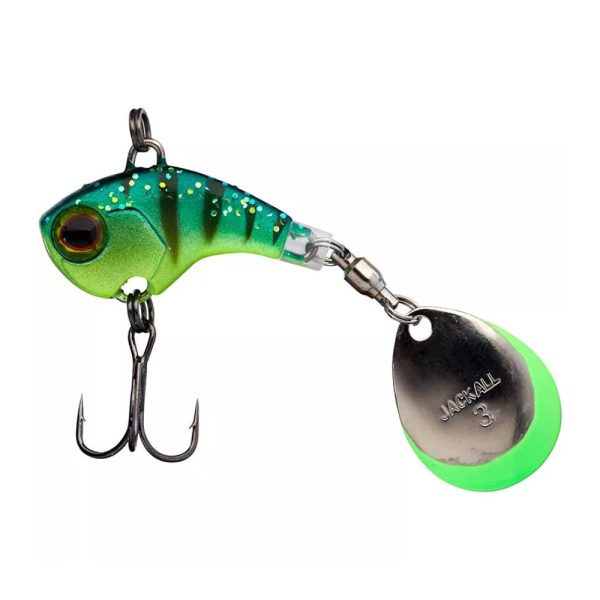 Leurre Illex Deracoup Candy San Spinner - Pour Perche, Truite, Brochet - Lancer Long - Crochet #8 - 9