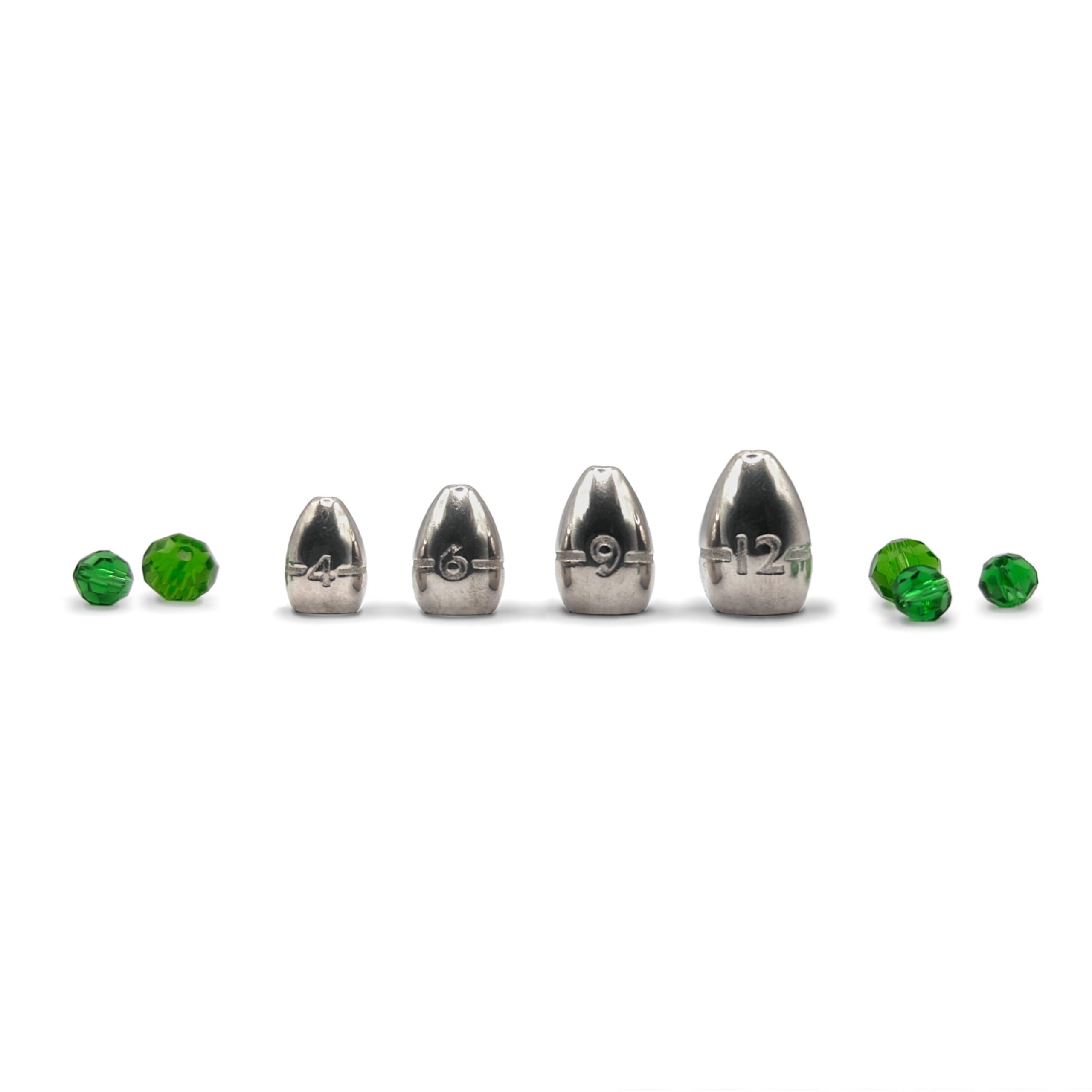 Pinos De Ovos Para Pesca - Bullet Weights 283g Kit Com 8 Unidades