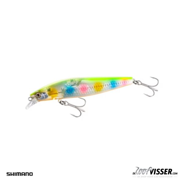 Leurre Shimano Exsence Silent Assassin 99mm 15g - Wobbler Doré Flash échelle, Pour Carnassiers