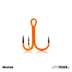 Mustad - KVD Elite Round Bend Treble - UV Orange