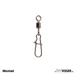 Mustad - Power Swivel + Duo Lock Snap - 10 st